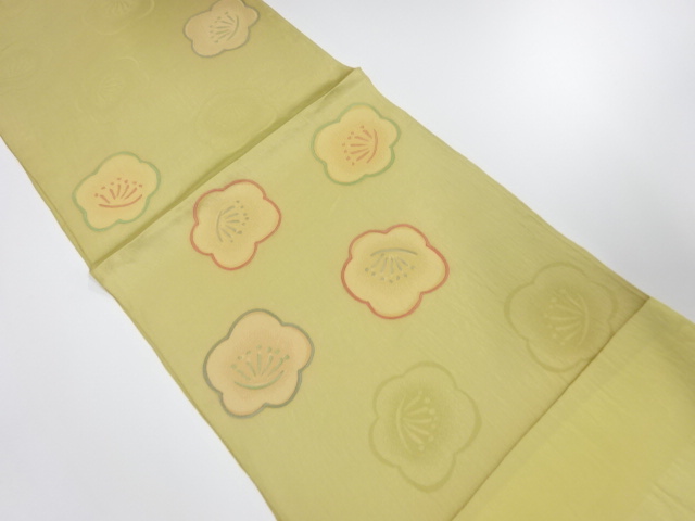 未使用品　正絹　帯揚げ